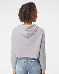 Womens Lightweight Crop Hood - Independent Trading Company