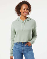 Womens Lightweight Crop Hood - Independent Trading Company