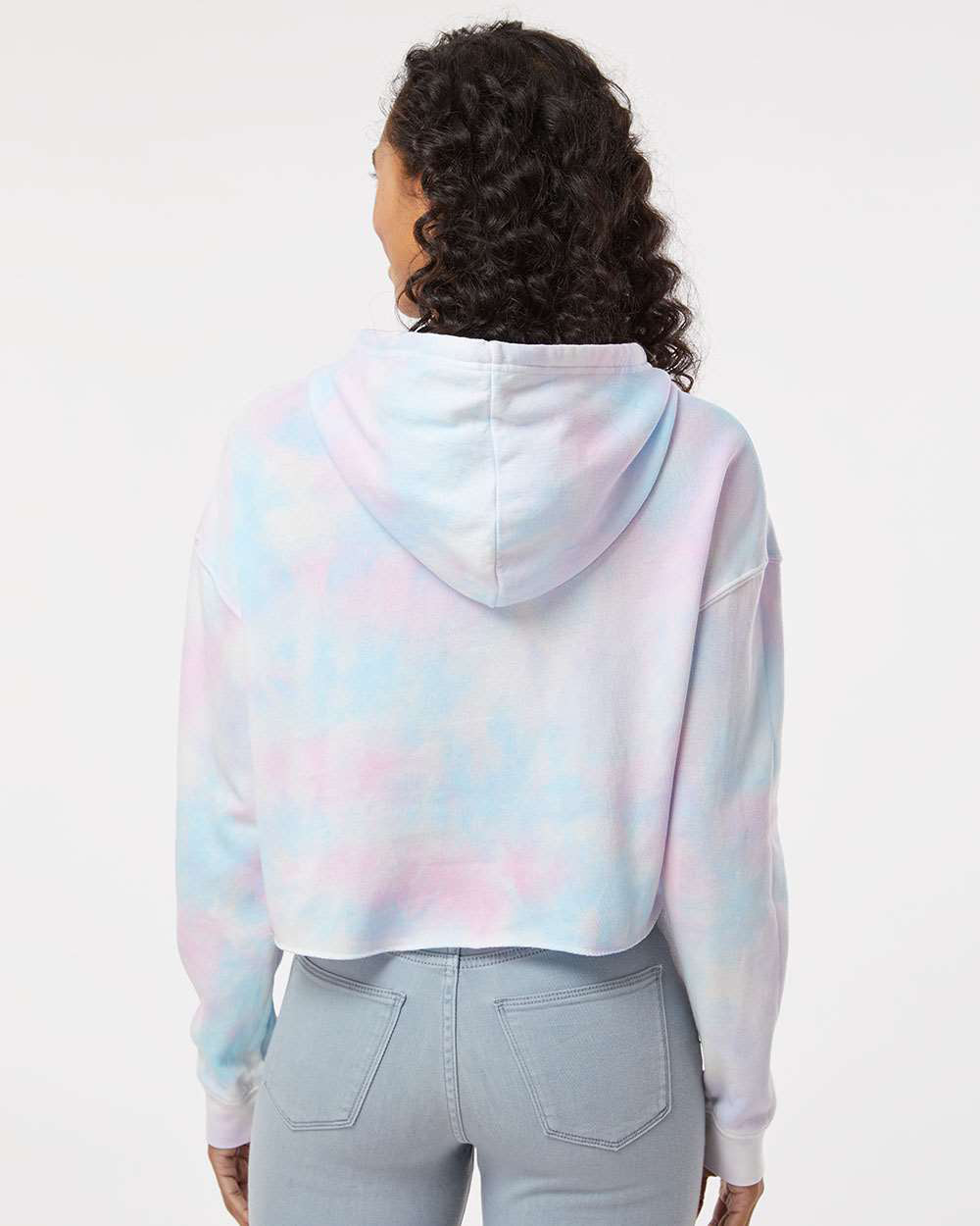 Amazon.co.jp: XG Tie-Dye CroppedHoodie タイダイ フーディー L