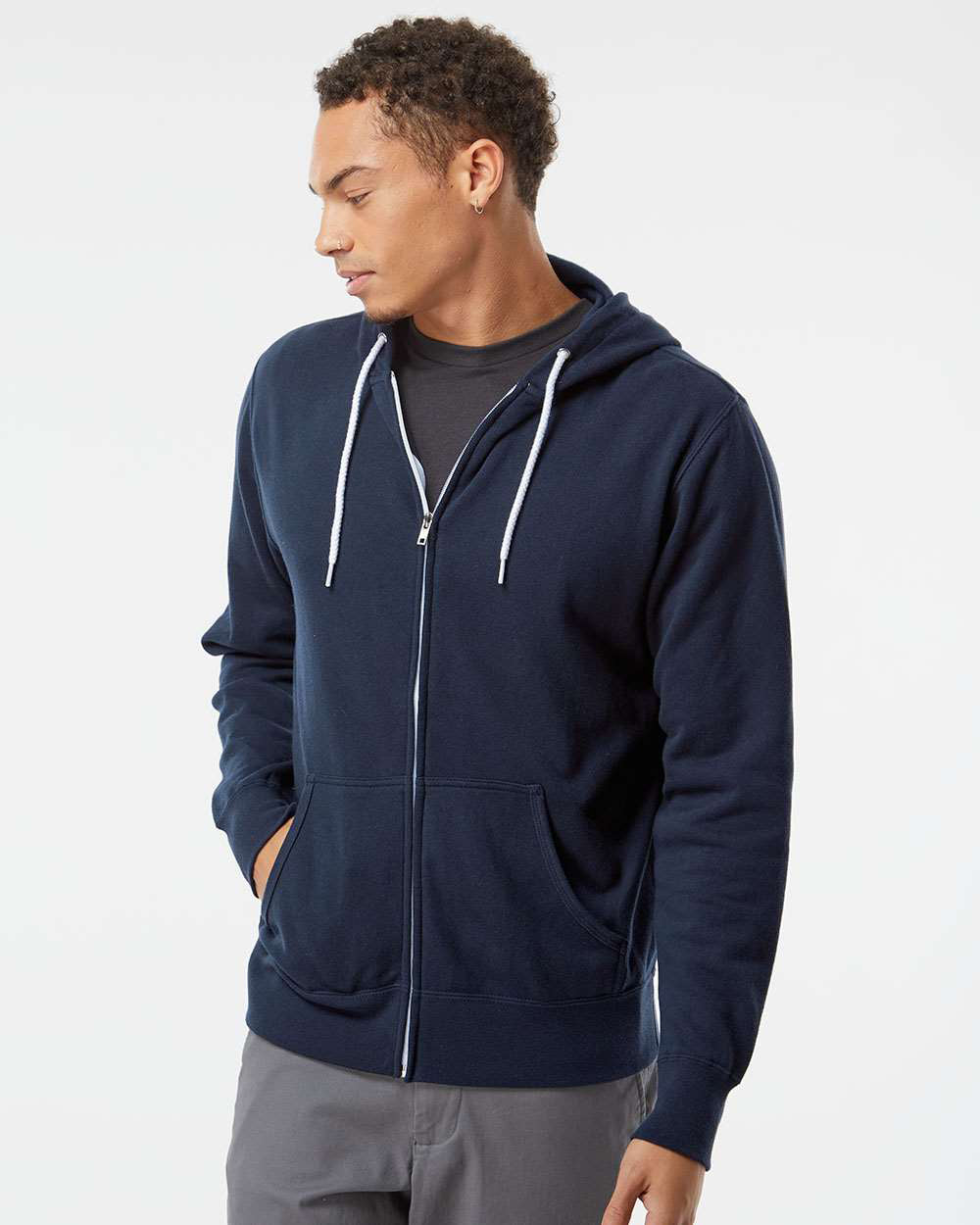 Unisex Lightweight Zip Hood | Independent Trading Company