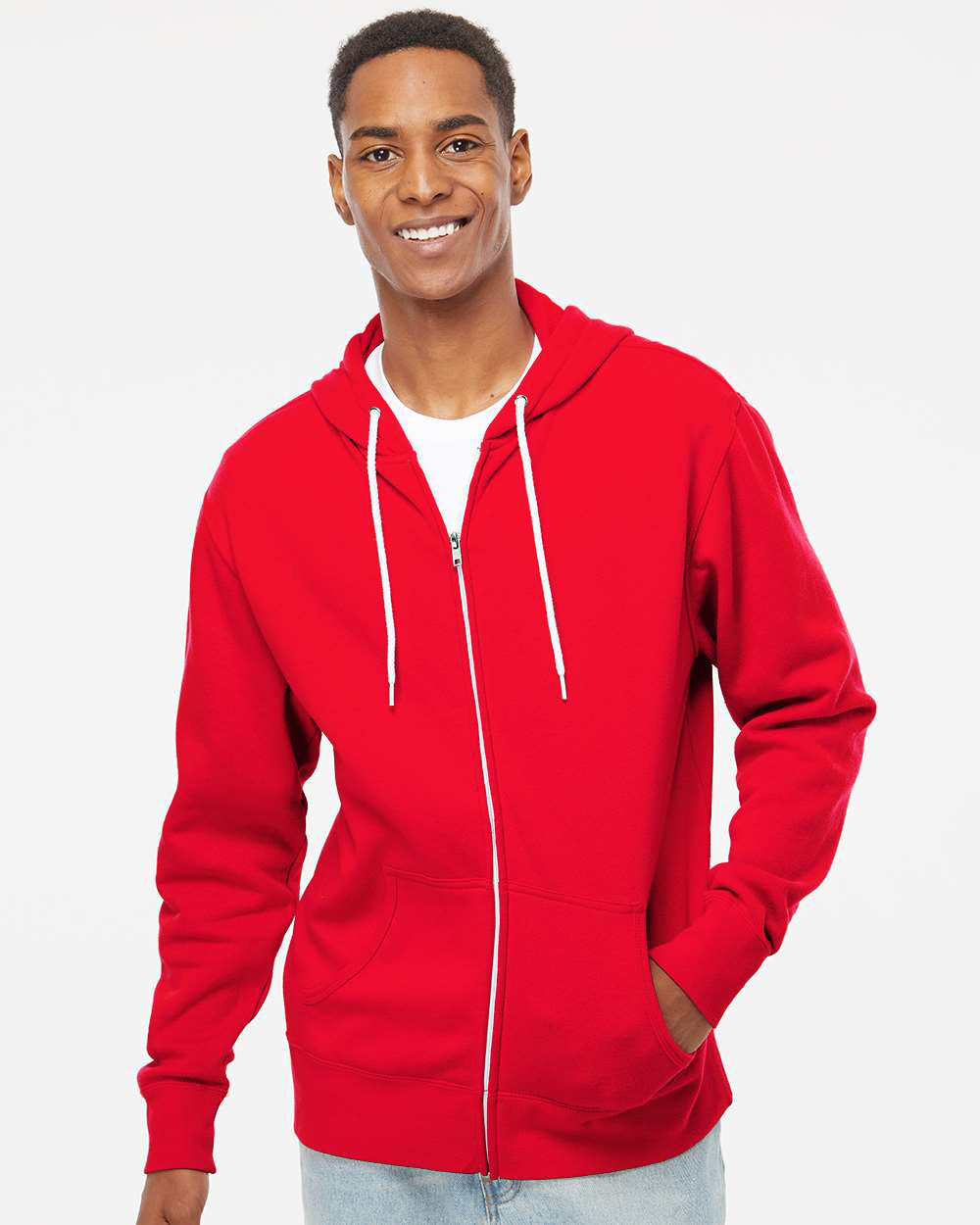 Unisex Lightweight Zip Hood - Independent Trading Company