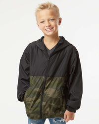 Youth Lightweight Windbreaker Jacket - Independent Trading Company