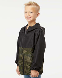 Youth Lightweight Windbreaker Jacket - Independent Trading Company