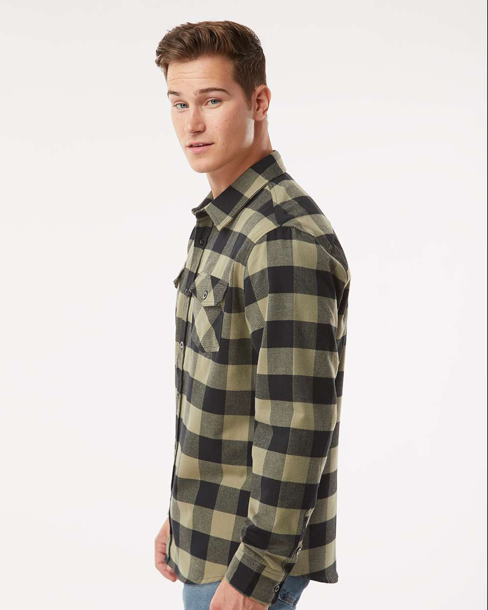 Men's Flannel Shirt | Independent Trading Company