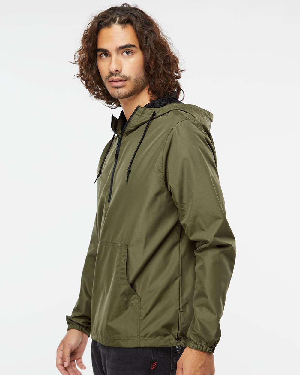 Pullover Windbreaker Anorak Jacket | Independent Trading Co Pullover Windbreaker Anorak Jacket | Independent Trading Co
