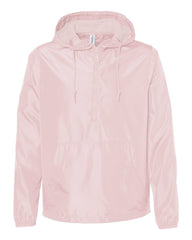 Lightweight Pullover Windbreaker Anorak Jacket - Independent Trading Company
