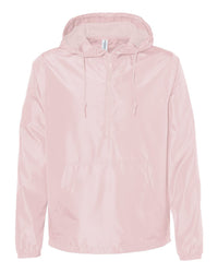 Lightweight Pullover Windbreaker Anorak Jacket - Independent Trading Company