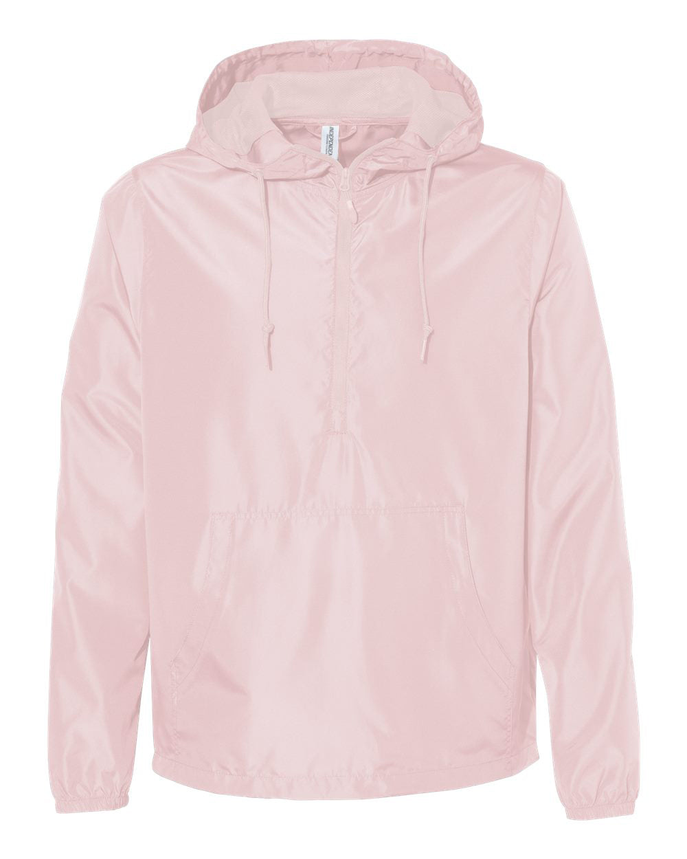 Lightweight Pullover Windbreaker Anorak Jacket - Independent Trading Company