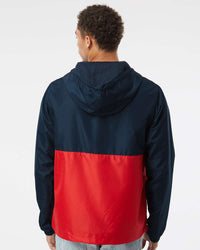 Lightweight Pullover Windbreaker Anorak Jacket - Independent Trading Company