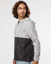 Lightweight Pullover Windbreaker Anorak Jacket - Independent Trading Company