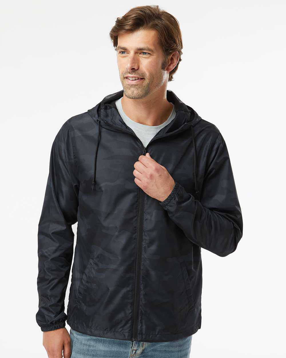 Lightweight Windbreaker Jacket - Independent Trading Company