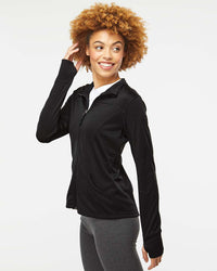 Womens Poly-Tech Athletic Zip - Independent Trading Company