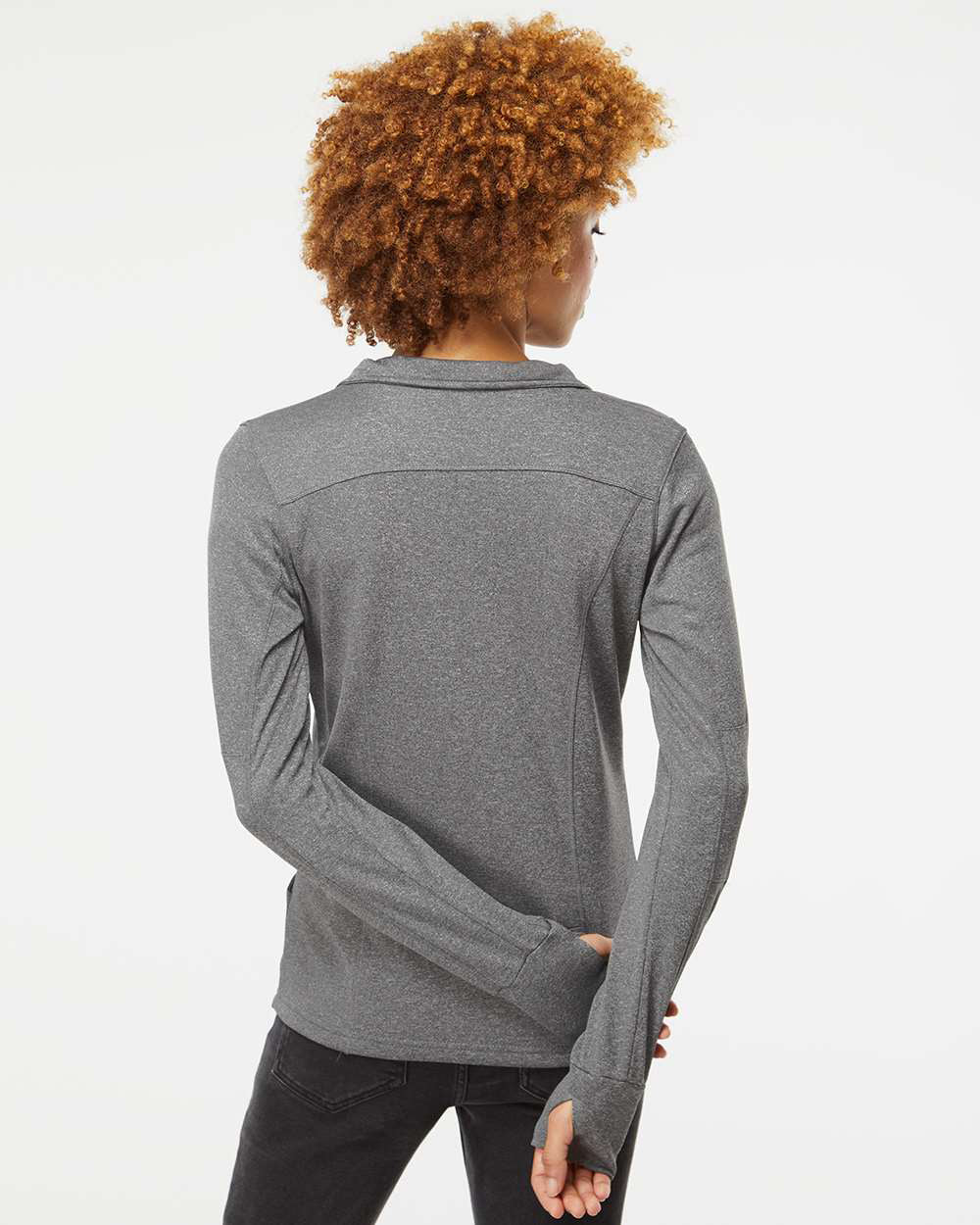 Womens Poly-Tech Athletic Zip - Independent Trading Company