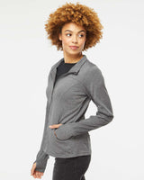 Womens Poly-Tech Athletic Zip - Independent Trading Company