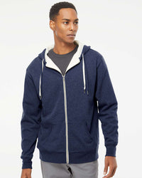 Unisex Heavyweight Sherpa Lined Zip Hood - Independent Trading Company