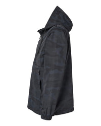 Water Resistant Windbreaker Anorak Jacket - Independent Trading Company