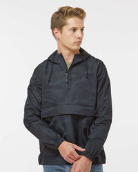 Water Resistant Windbreaker Anorak Jacket - Independent Trading Company