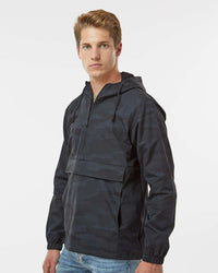 Water Resistant Windbreaker Anorak Jacket - Independent Trading Company
