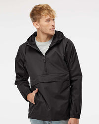 Water Resistant Windbreaker Anorak Jacket - Independent Trading Company