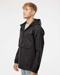 Water Resistant Windbreaker Anorak Jacket - Independent Trading Company