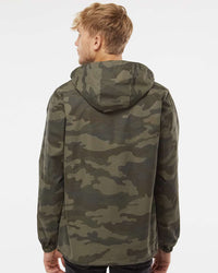Water Resistant Windbreaker Anorak Jacket - Independent Trading Company