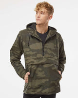 Water Resistant Windbreaker Anorak Jacket - Independent Trading Company