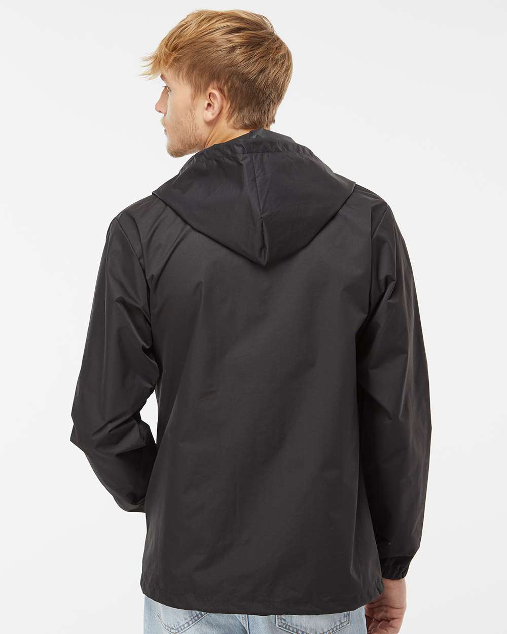 Hooded Water Resistant Windbreaker Jacket | Independent