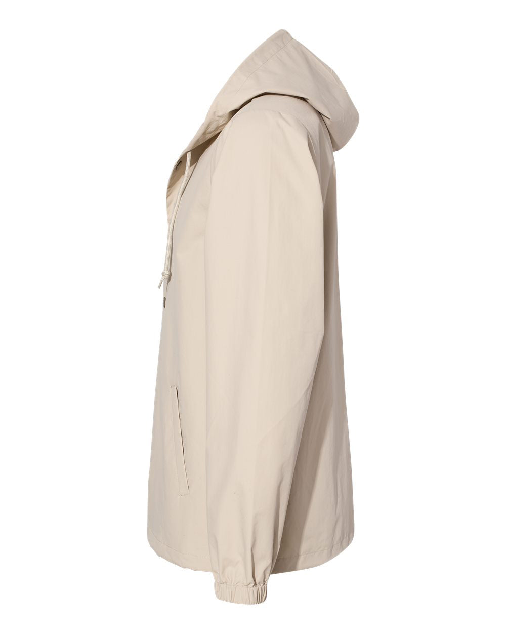 Water Resistant Hooded Windbreaker Coaches Jacket Water Resistant Hooded Windbreaker Coaches Jacket
