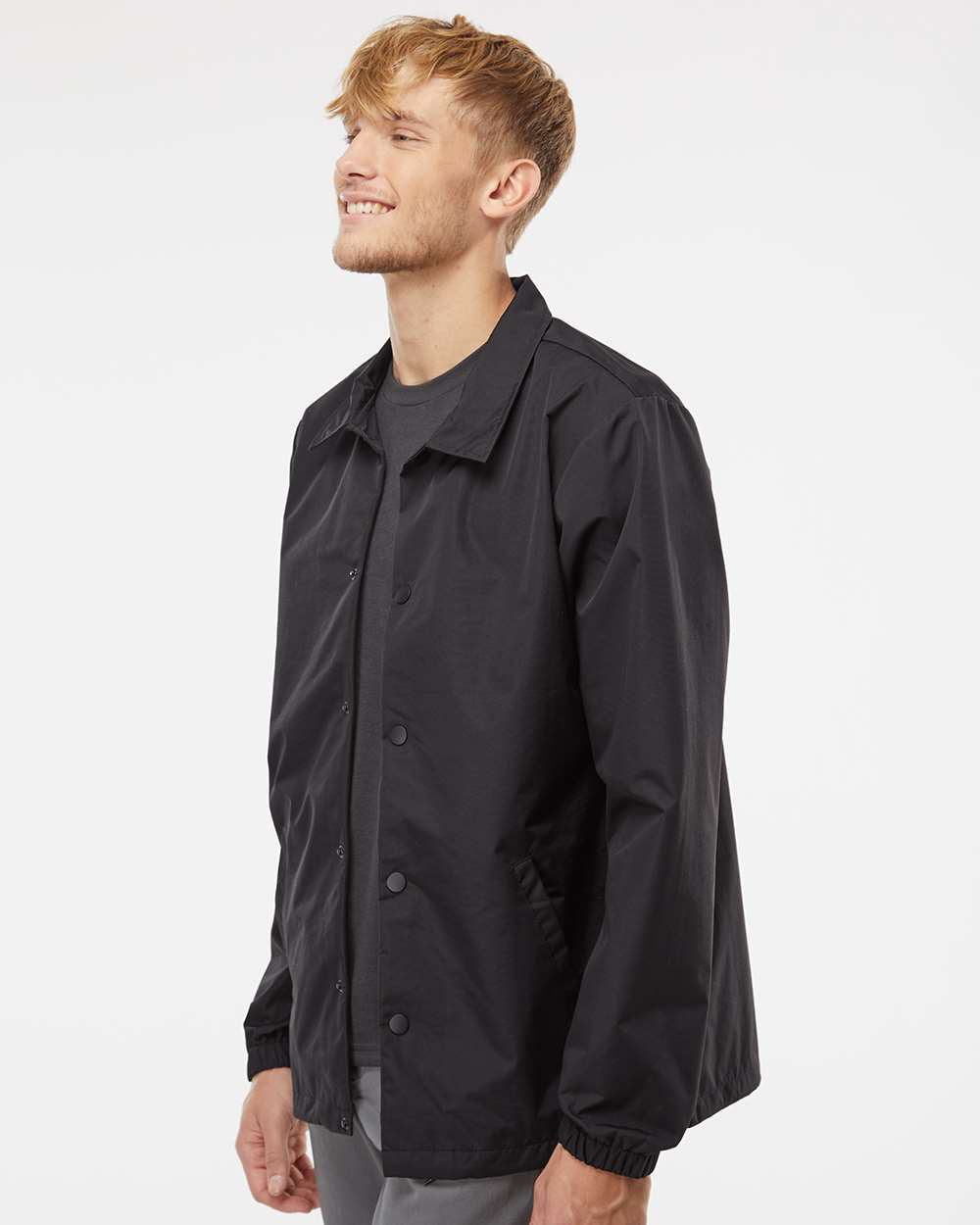 Water Resistant Windbreaker Coaches Jacket - Independent Trading Company