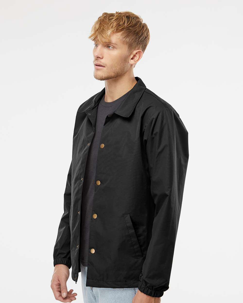 Water Resistant Windbreaker Coaches Jacket - Independent Trading Company