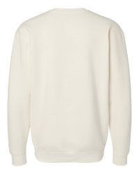 10oz. Heavyweight Crew in color Ivory - Independent Trading Company