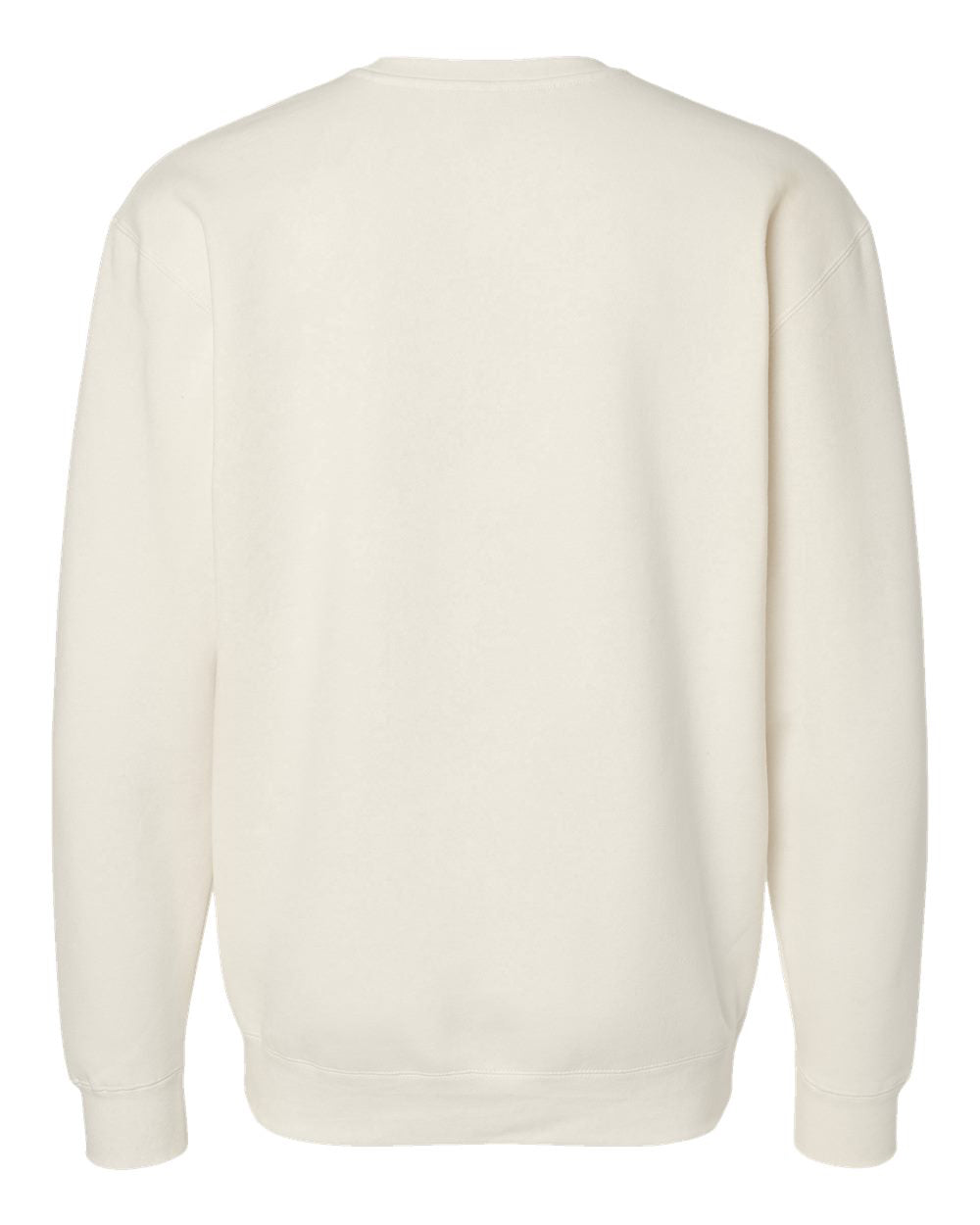 10oz. Heavyweight Crew in color Ivory - Independent Trading Company