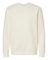 10oz. Heavyweight Crew in color Ivory - Independent Trading Company