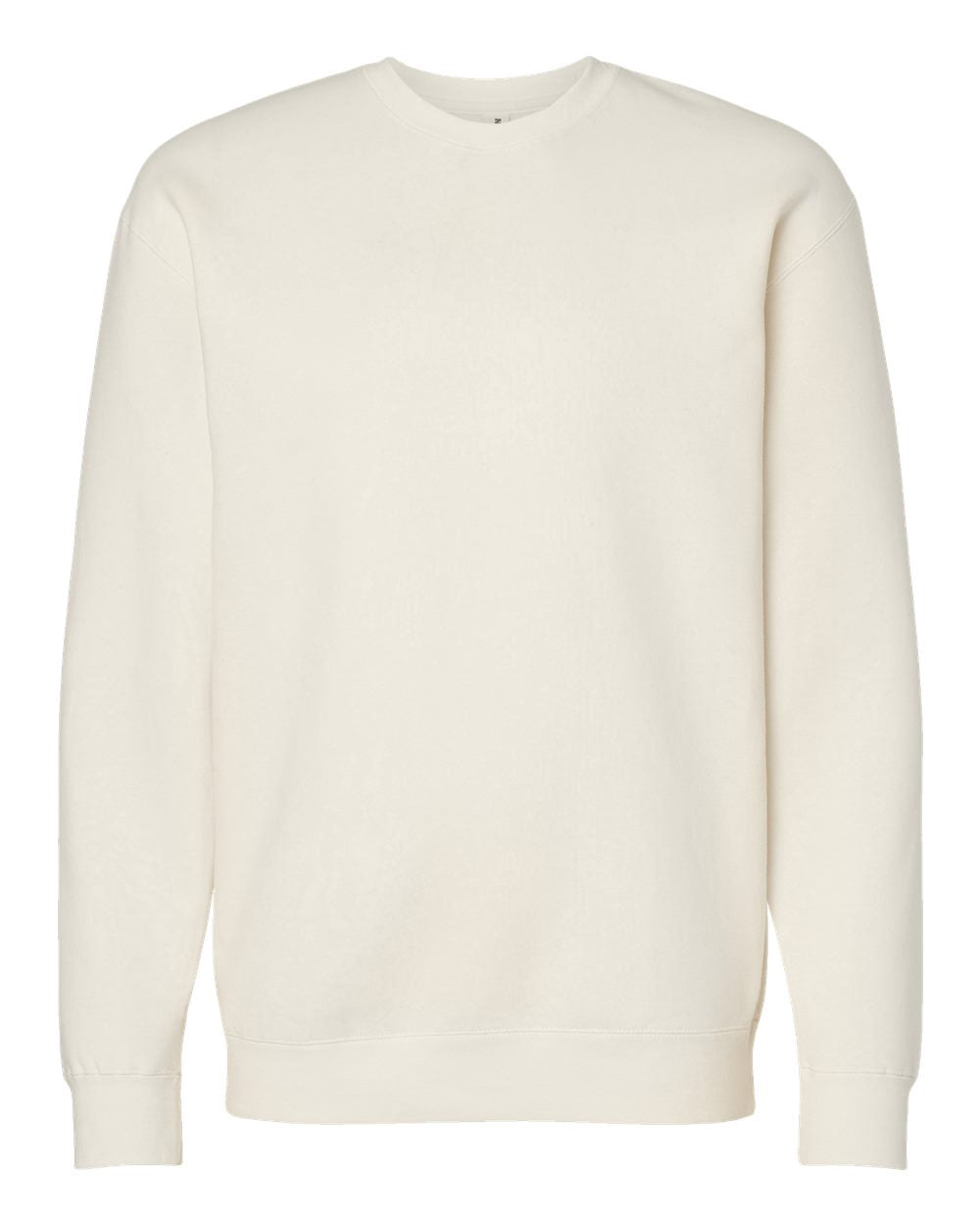 10oz. Heavyweight Crew in color Ivory - Independent Trading Company