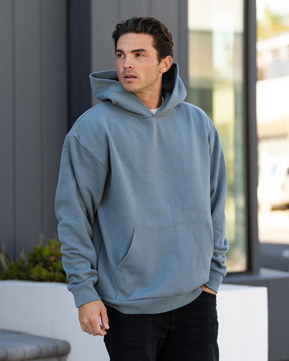 10oz. BOULEVARD Heavyweight Pullover Hood - Independent Trading Company