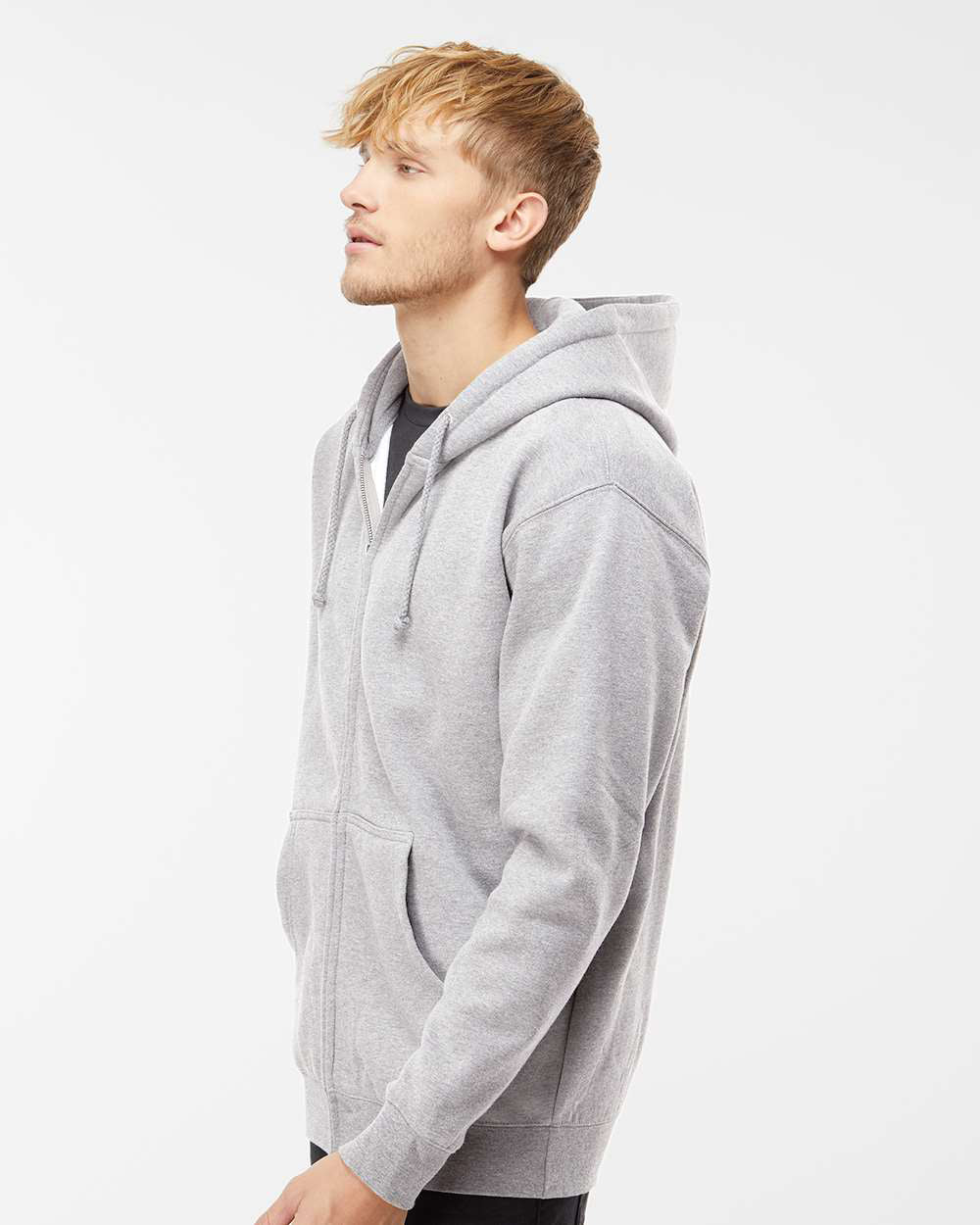 IND4000Z 10oz Heavyweight Zip Hood | Independent Trading Co.