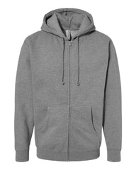 10oz. Heavyweight Zip Hood - Independent Trading Company