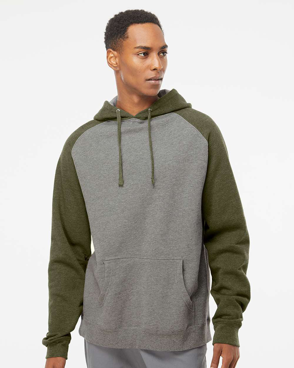 Raglan Sleeve Pullover Hood - Independent Trading Company