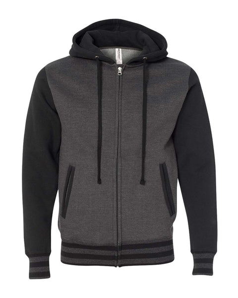 10oz. Varsity Heavyweight Zip Hood | Independent Trading Company