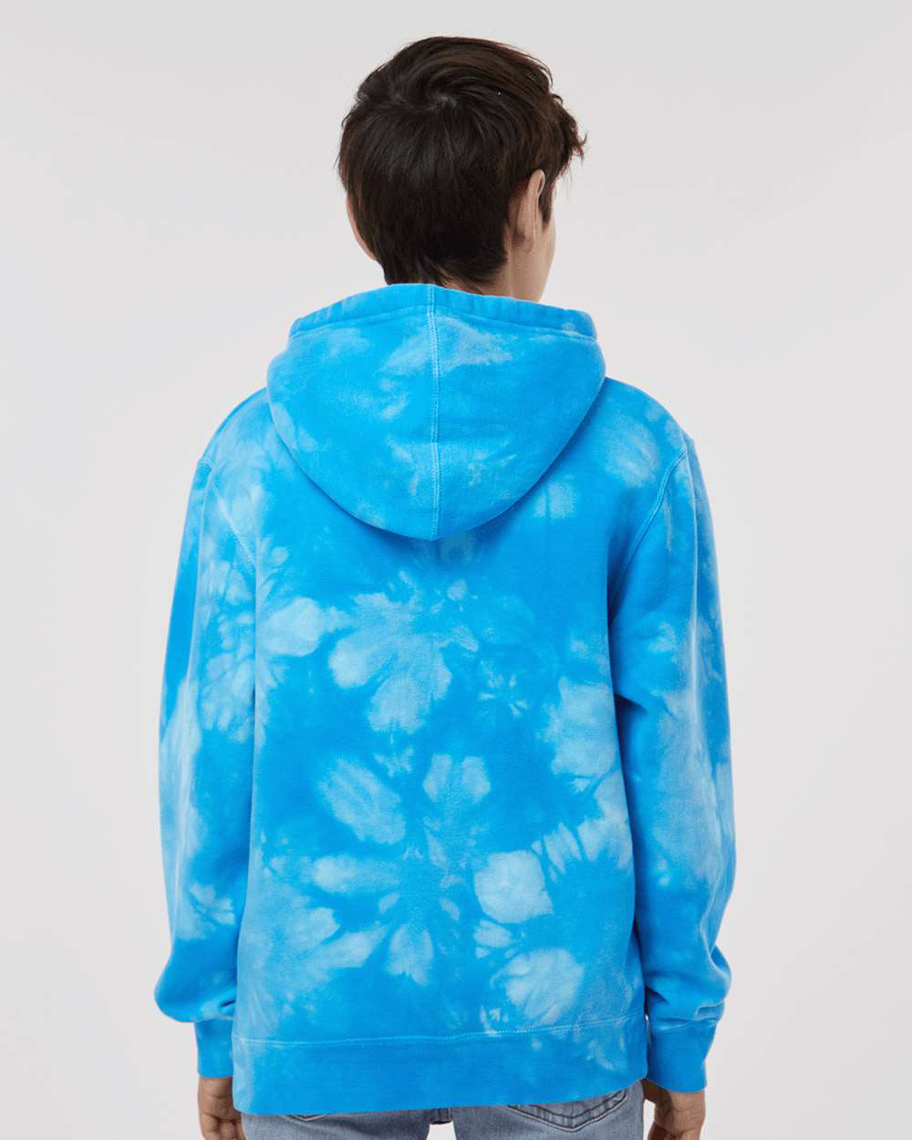 Youth 9oz. Midweight Tie Dye Pullover Hood | Independent Trading