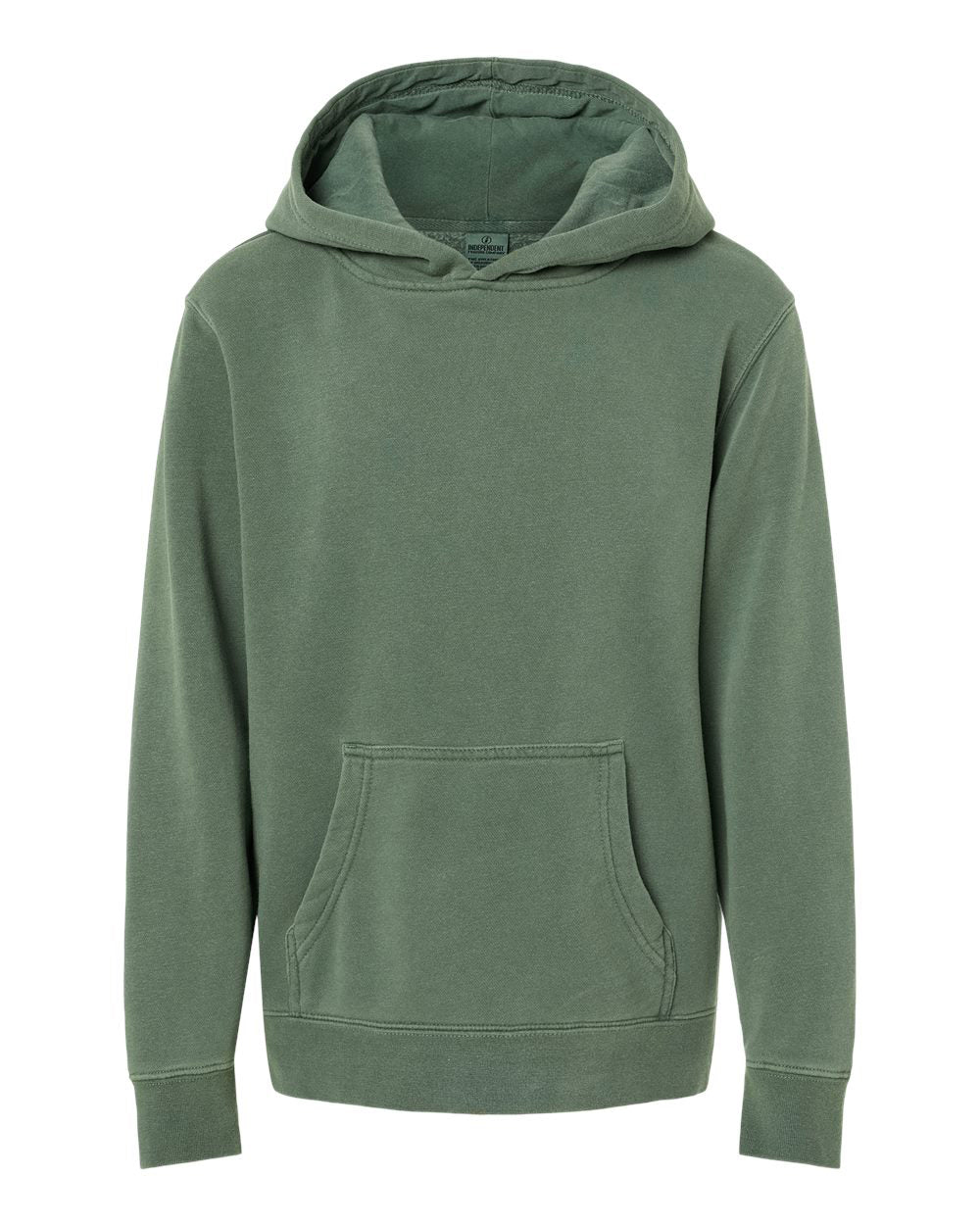 Youth 9oz. Midweight Pigment Dye Pullover Hood - Independent Trading Company