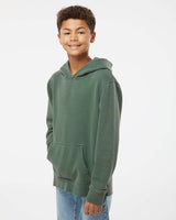 Youth 9oz. Midweight Pigment Dye Pullover Hood - Independent Trading Company