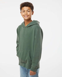 Youth 9oz. Midweight Pigment Dye Pullover Hood - Independent Trading Company