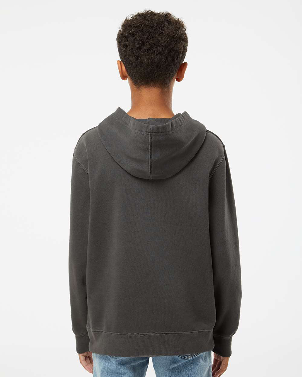 Youth 9oz. Midweight Pigment Dye Pullover Hood - Independent Trading Company