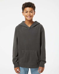 Youth 9oz. Midweight Pigment Dye Pullover Hood - Independent Trading Company