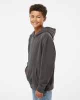 Youth 9oz. Midweight Pigment Dye Pullover Hood - Independent Trading Company
