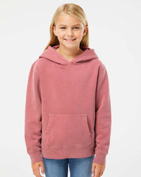 Youth 9oz. Midweight Pigment Dye Pullover Hood - Independent Trading Company