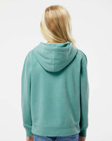 Youth 9oz. Midweight Pigment Dye Pullover Hood - Independent Trading Company