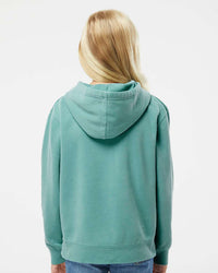 Youth 9oz. Midweight Pigment Dye Pullover Hood - Independent Trading Company
