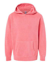 Youth 9oz. Midweight Pigment Dye Pullover Hood - Independent Trading Company